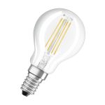 Osram Classic LED E14 Kugel Fadenlampe Klar 4.8W 470lm - 840 Kaltweiß | Dimmbar - Ersatz Für 40W