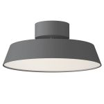 DFTP by Nordlux LED Pendelleuchte Kaito Metall Grau 10.5W 1100lm - 830 Warmweiß | Dimmbar