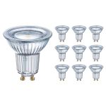 Mehrfachpackung 10x Osram Parathom LED-Spot GU10 PAR16 4.3W 350lm 120D - 830 Warmweiß | Ersatz für 50W