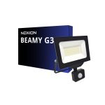 Noxion Led-Scheinwerfer Beamy G3 50W 5500lm 110D - 830 Warmweiß | IP65 - Bewegungs- Und Lichtsensor - Symmetrisch