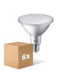 Mehrfachpackung 6x Philips CorePro LED Glühbirne Reflektor E27 PAR38 9W 750lm 25D - 927 Extra Warmweiß | Höchste Farbwiedergabe - Ersatz Für 60W