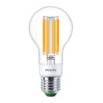 Philips MASTER LED Glühbirne Ultra Efficient E27 Birne Klar 4W 840lm - 827 Extra Warmweiß | Dimmbar - Ersatz für 60W