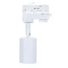 Noxion Schienenstrahler 3-Phasen Ecowhite Aluminium Weiß | Geeignet für 1x GU10